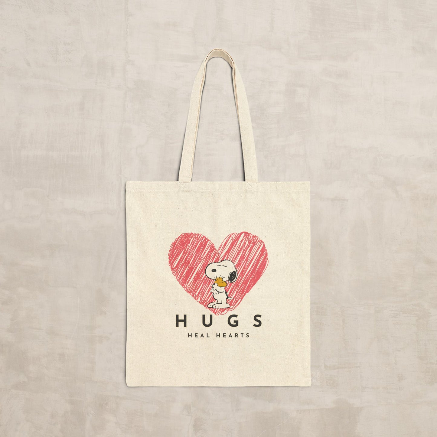 Snoopy Hugs Tote Bag